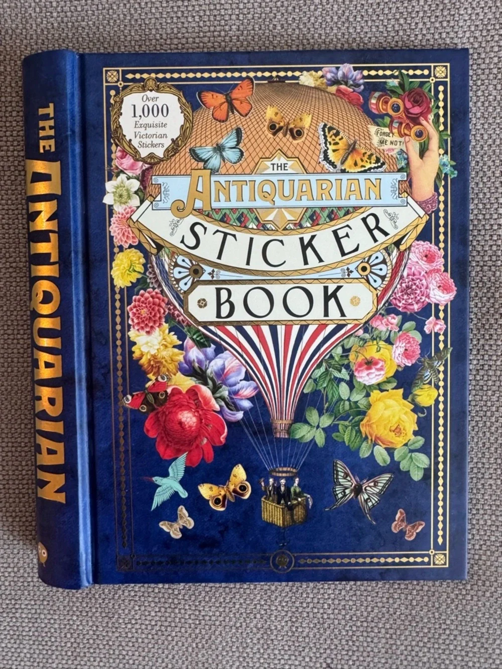 Alphabet Stickers from The Antiquarian Sticker Book